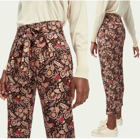 Scotch & Soda Elke Jacquard Trousers - Picture 2 of 7